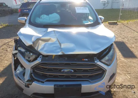 2018 Ford Ecosport Ses из США, поврежденный, VIN MAJ6P1CL6JC166949